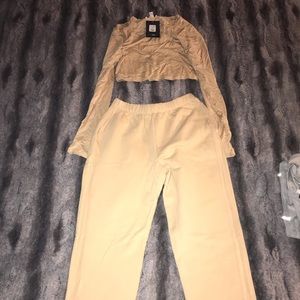 Fashion nova matching jogger set